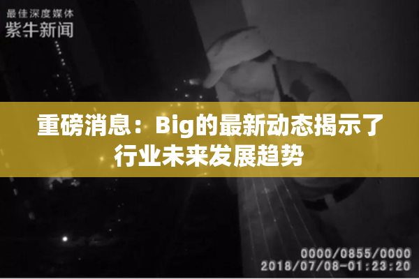 重磅消息：Big的最新动态揭示了行业未来发展趋势