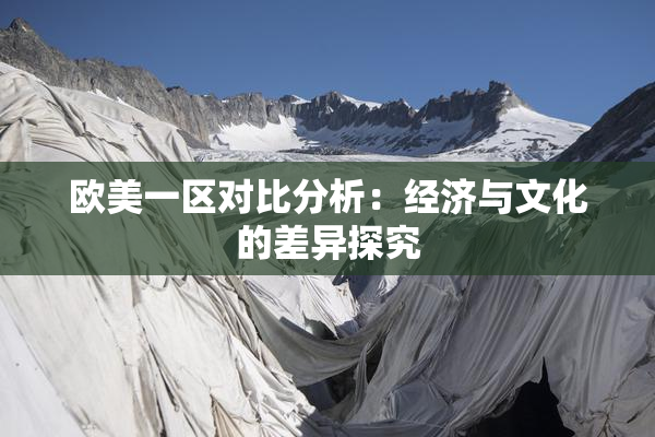 欧美一区对比分析：经济与文化的差异探究