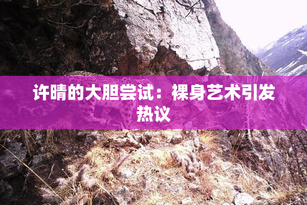 许晴的大胆尝试：裸身艺术引发热议