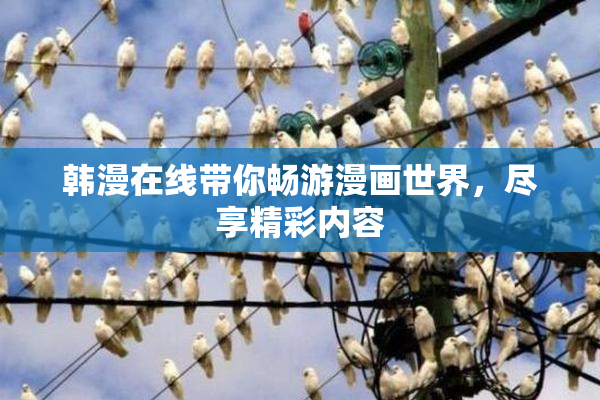 韩漫在线带你畅游漫画世界，尽享精彩内容