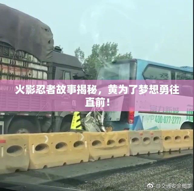 火影忍者故事揭秘，黄为了梦想勇往直前！