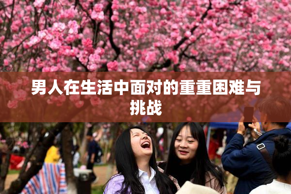 男人在生活中面对的重重困难与挑战