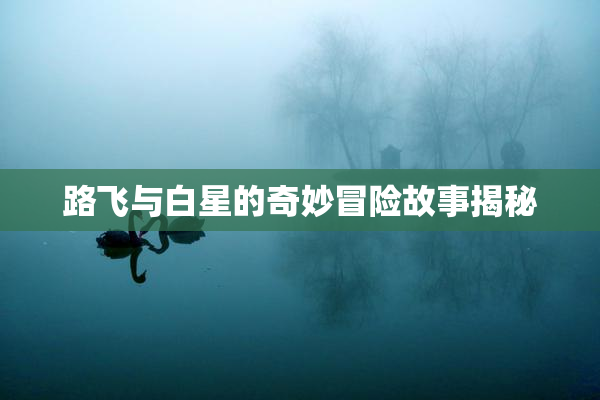 路飞与白星的奇妙冒险故事揭秘