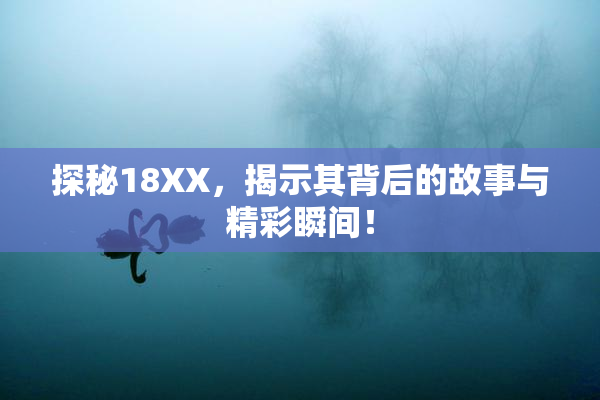 探秘18XX，揭示其背后的故事与精彩瞬间！