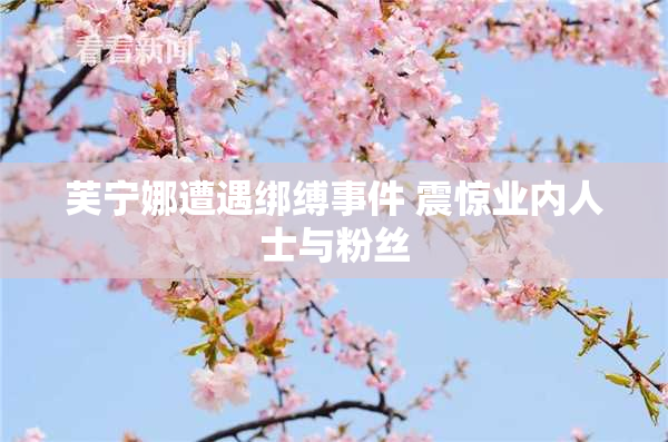 芙宁娜遭遇绑缚事件 震惊业内人士与粉丝