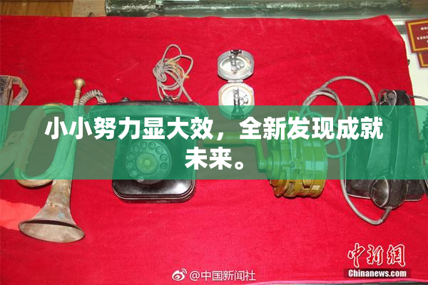 小小努力显大效，全新发现成就未来。