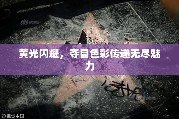 黄光闪耀，夺目色彩传递无尽魅力