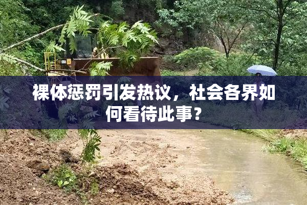 裸体惩罚引发热议，社会各界如何看待此事？
