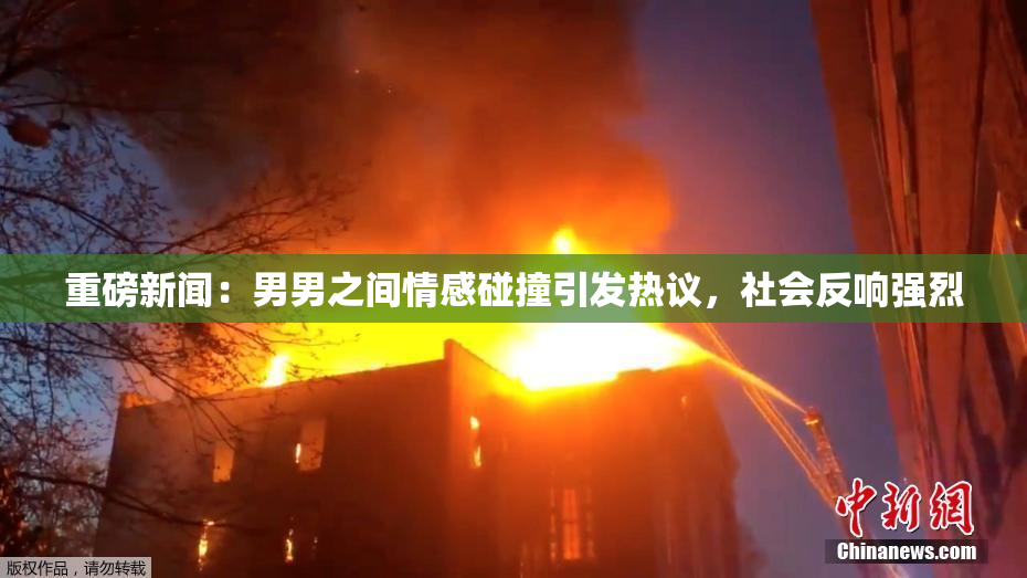 重磅新闻：男男之间情感碰撞引发热议，社会反响强烈