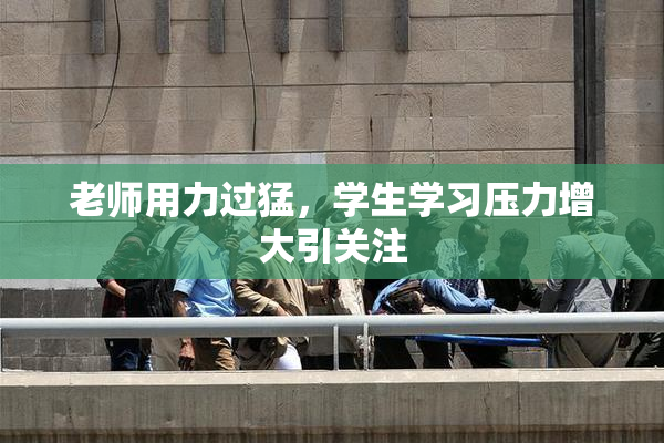 老师用力过猛，学生学习压力增大引关注