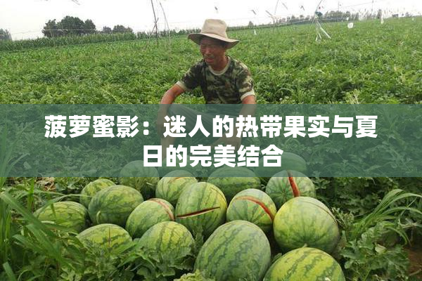 菠萝蜜影：迷人的热带果实与夏日的完美结合