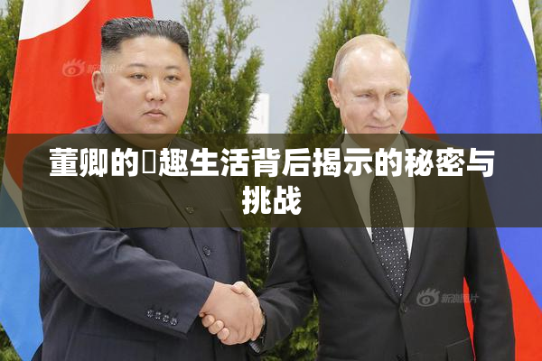 董卿的婬趣生活背后揭示的秘密与挑战