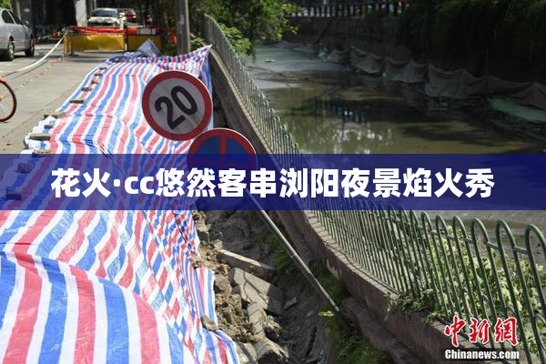花火·cc悠然客串浏阳夜景焰火秀