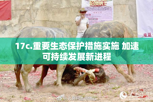 17c.重要生态保护措施实施 加速可持续发展新进程