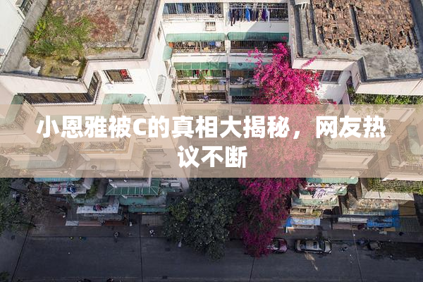 小恩雅被C的真相大揭秘，网友热议不断