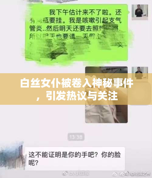 白丝女仆被卷入神秘事件，引发热议与关注