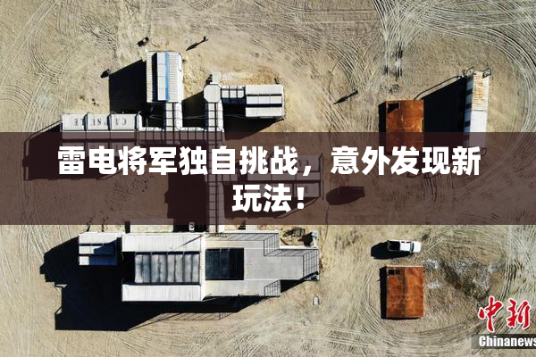 雷电将军独自挑战，意外发现新玩法！