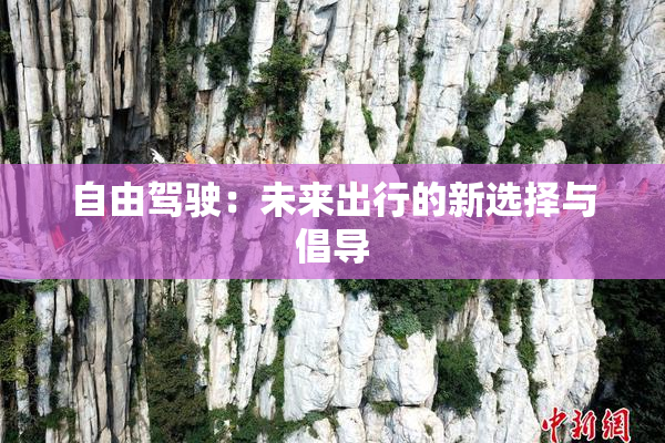 自由驾驶：未来出行的新选择与倡导