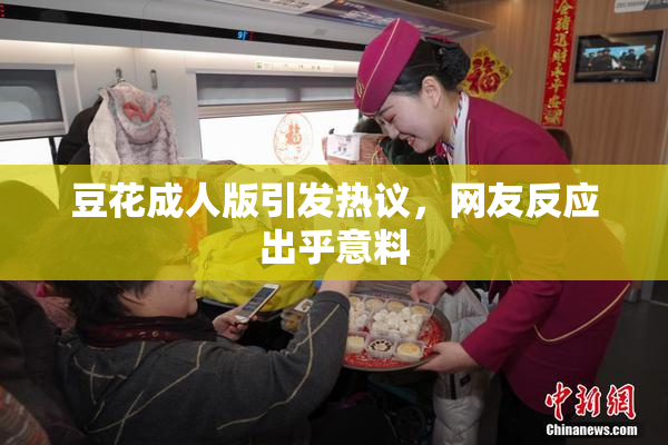 豆花成人版引发热议，网友反应出乎意料