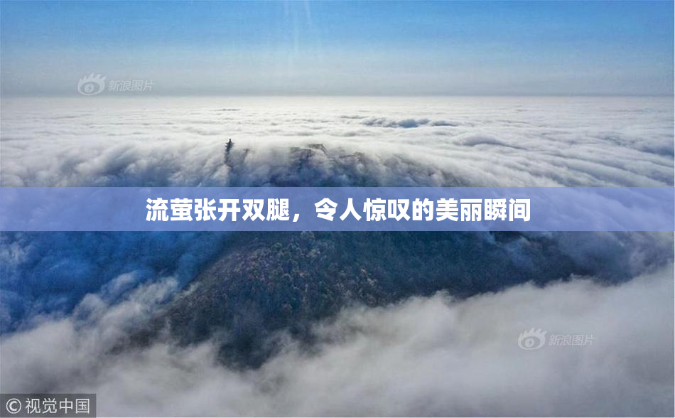 流萤张开双腿，令人惊叹的美丽瞬间