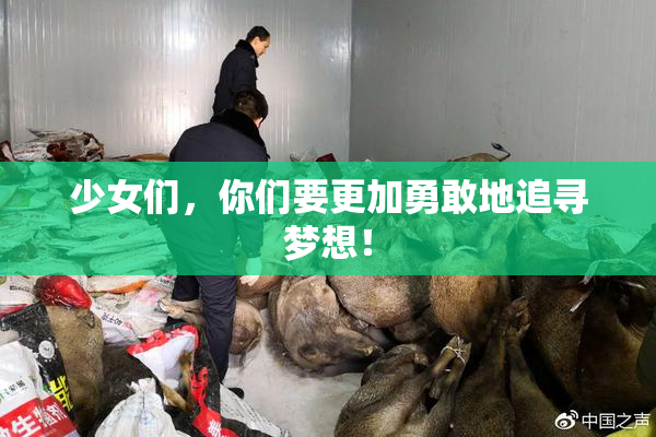 少女们，你们要更加勇敢地追寻梦想！