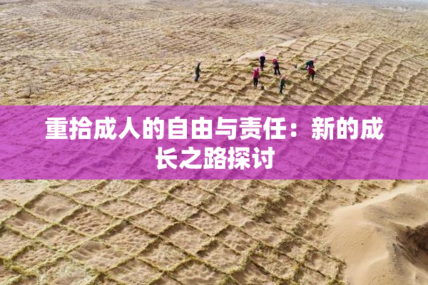 重拾成人的自由与责任：新的成长之路探讨